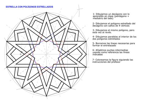 Dibujar Estrella Con Pol Gonos Regulares Dibujo T Cnico