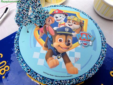 Biskuit PAW PATROL Geburtstags Torte Rezept Kochbar De