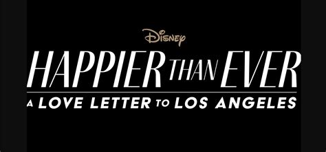 New Trailer Released for Billie Eilish's Disney+ Original 'Happier Than ...