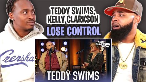 Tre Tv Reacts To Teddy Swims Kelly Clarkson Perform Lose Control