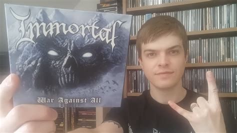 New Release Immortal War Against All Album Review Black Metal YouTube