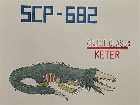 Hard To Destroy Reptile Scp 682 By Don2602 On Deviantart