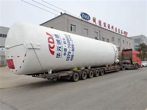 60m3 Horizontal Stationary Vacuum Powder Cryogenic Liquefied Natural