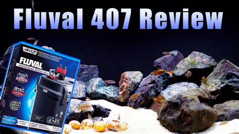 Fluval 407 Canister Filter Review And Unboxing YouTube