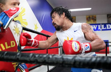 Manny Pacquiao Training Photo Gallery Boxing News Boxing Ufc And Mma