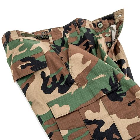 Rothco Bdu Ripstop Pant Woodland Camo Pants At Uprise