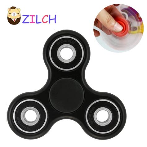 In Stock Tri Spinner Fidget Toy Plastic EDC Hand Spinner For Autism And