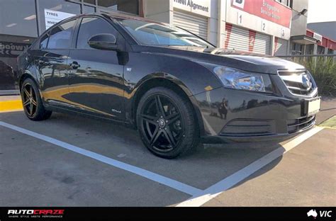 Holden Cruze Petrol 2013 Onwards Concave Matte Black 2 Car Gallery