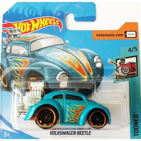 Hot Wheels Tooned Volkswagen Beetle Verde Fusca Universo Hot Wheels