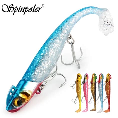 Spinpoler Easy Shiner Fishing Lure Soft Lure Jig Bait Shad Bass Pike