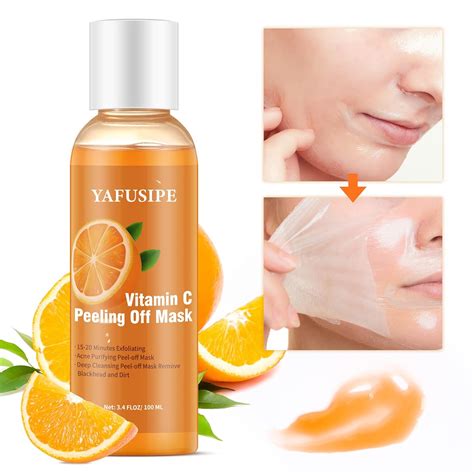 Peel Off Face Mask Vitamin C Peel Off Mask Blackhead Mask