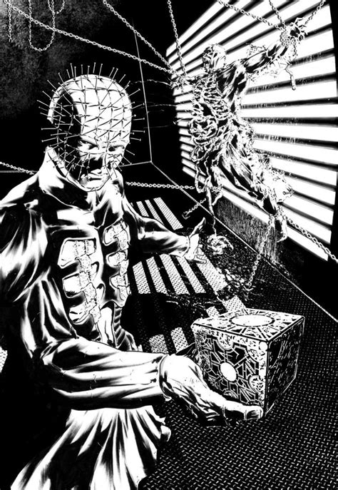 Hellraiser Pinhead Pin Up By Giotim On Deviantart Hellraiser