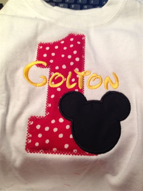 Coltons 1st Birthday 1st Birthday Birthday Embroidery