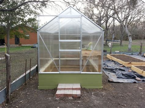 6x8 Harbor Freight Greenhouse Assembly Daddykirbs Farm