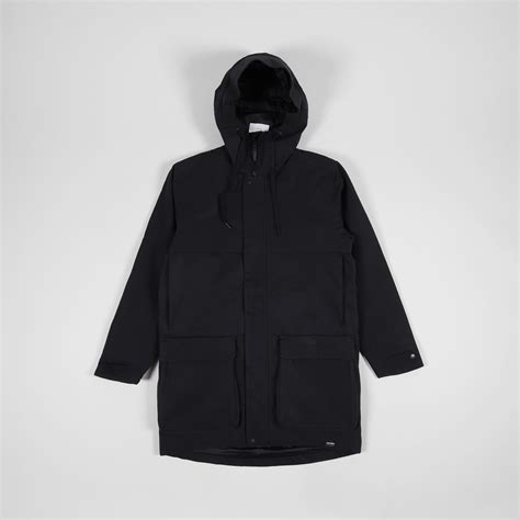 Tretorn Men Recycled Insulated Arch Jacket Jet Black Winter Parka