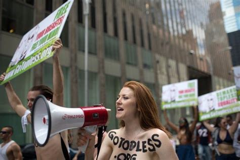 Ny Stages Topless Parade With 60 Cities Worldwide Breitbart