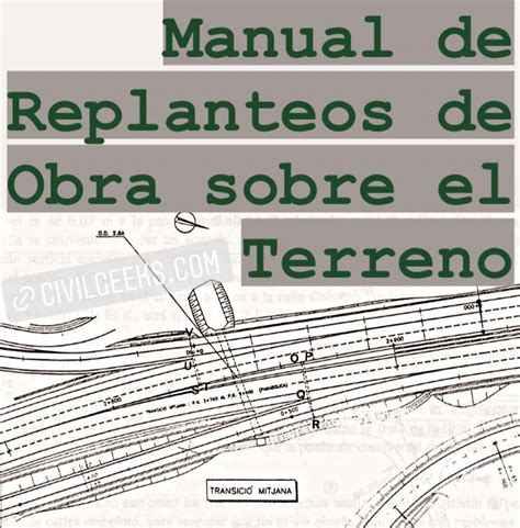 Manual De Replanteos De Obra Sobre El Terreno Artofit