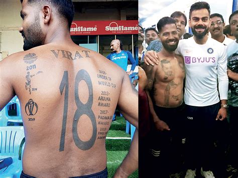 Virat Kohli Tattoo / Virat Kohli Tattoo Images Tattoos Of Cricketer Virat Kohli Tattooed Players ...