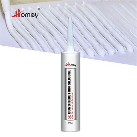 Homey Industrial Neutral Cure 300ml Silicone Sealant China Silicone Sealant And Silicone