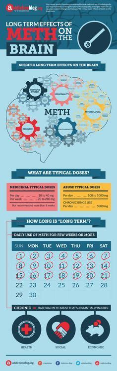 Long Term Effects Of Meth On The Brain Infographic Artofit