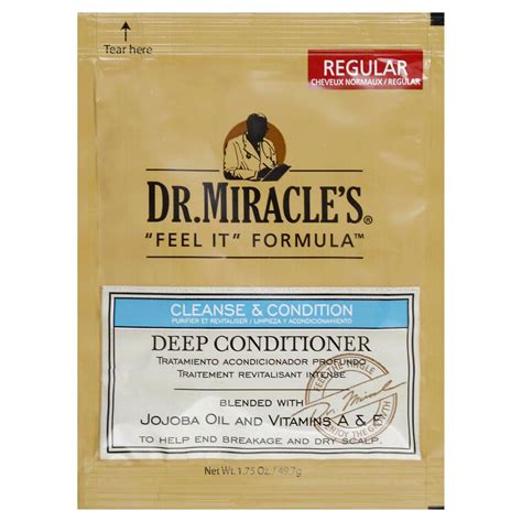 Dr Miracles Feel It Formula Tingling Intensive Deep Conditioning