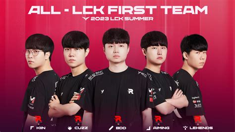 All Lck First Team Revealed For Summer One Esports