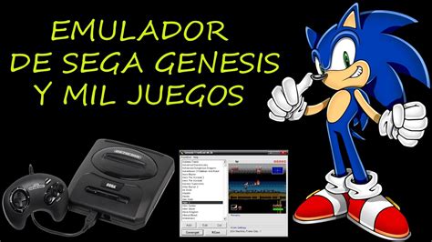 🟢descargar Guia Y Configuracion Emulador De Sega Genesis Youtube