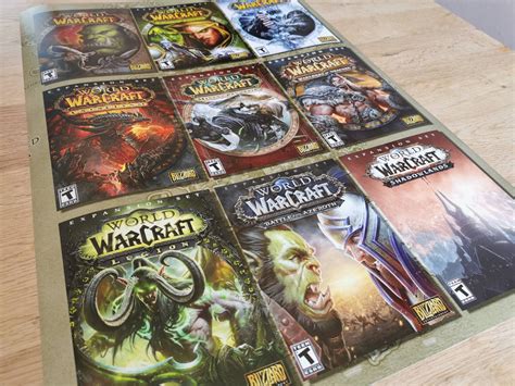 World Of Warcraft Box Art Covers A1 Or A2 Hp Photo Print Etsy