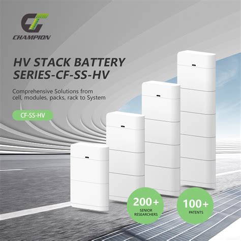 Champion Brand 10kwh Stacked Energy Storage Battery With CE