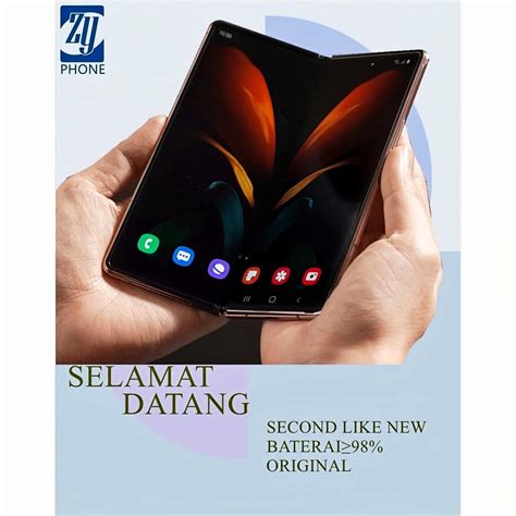 Jual Samsung Galaxy Z Fold 2 5G Second Samsung Z Fold2 Z Fold 5G Bekas