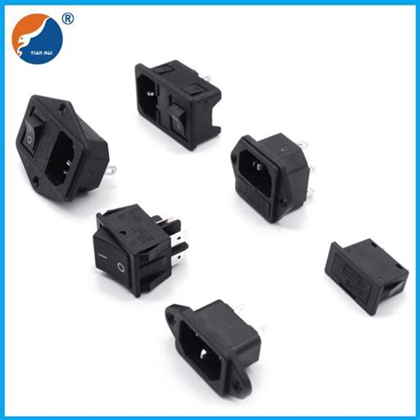 China Customized AC Inlet Socket With Switch Manufacturers Suppliers