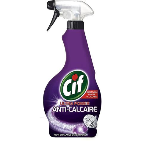 Cif Pistolet Ultimate Clean Anti Calcaire Ml Sunushopping