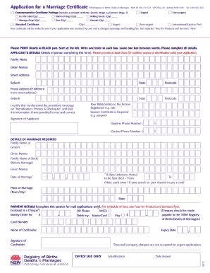 Nsw Birth Certificate Application Form Pdf Fill Online Printable