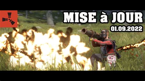 Mode Hardcore en jeu Qualité de vie modifiée Rust Mise à jour 01