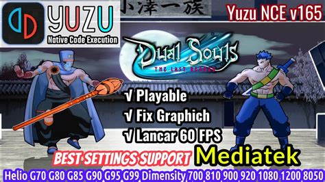 Dual Souls Yuzu NCE 165 Settings Paling Lancar Di Spek Kentang