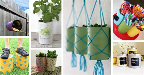 16 Simple Tin Can Crafts & DIY Projects You Can Do