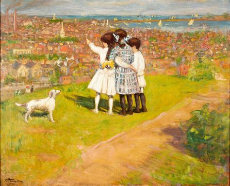 Frank Hector Tompkins American 1847 1922 The Embankment Parker Hill