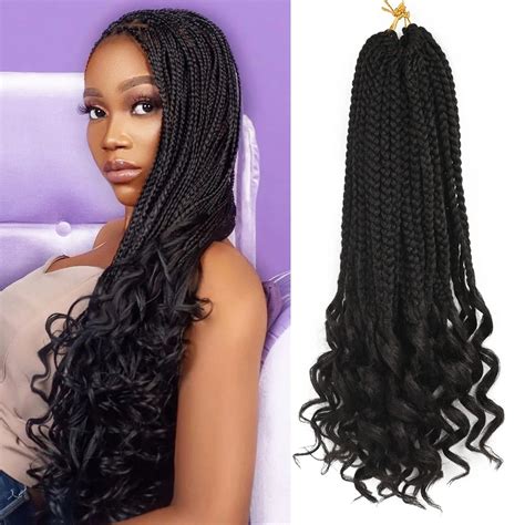 Ombre T27 Synthetic Crochet Senegalese Twist Braids Pre Looped Curly Ends 14 24 Inches Perfect