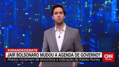 Na CNN Caio Coppola Passa Mais De 5 Minutos Criticando Jair Bolsonaro