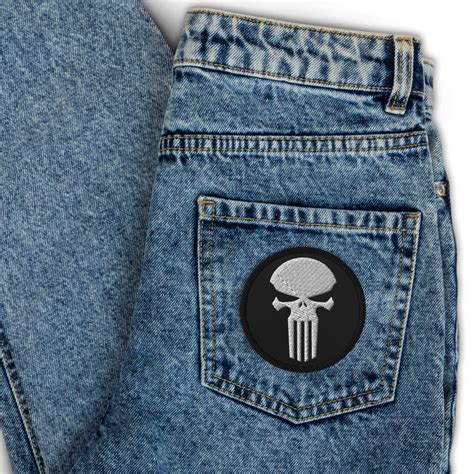 Embroidered Punisher Patch American Czar