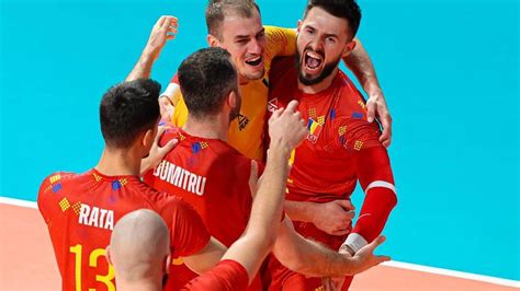 Volei masculin România va înfrunta echipa Franţei în sferturile de