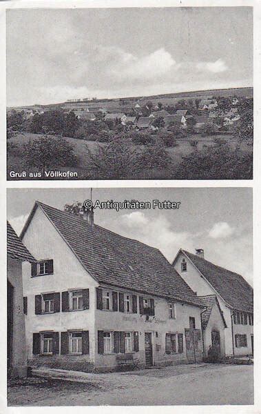 V Llkofen Hohentengen Saulgau Ansichtskarte Postkarte Gru