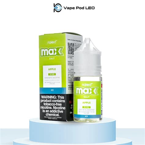 Naked Max T O Ml Apple Vape Pod Leo