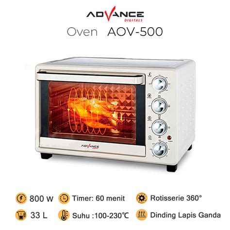 Jual ADVANCE Oven Listrik Kapasitas 33L Low Watt Oven Elektrik