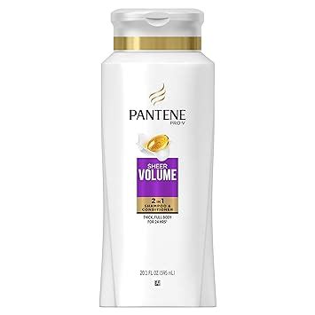 Amazon Pantene Pro V Sheer Volume In Shampoo Conditioner