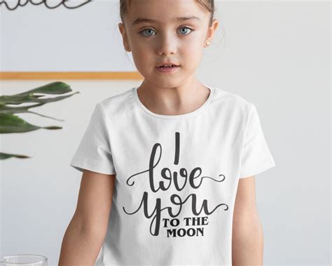 I Love You To The Moon Svg I Love You Svg Love You To The Moon And