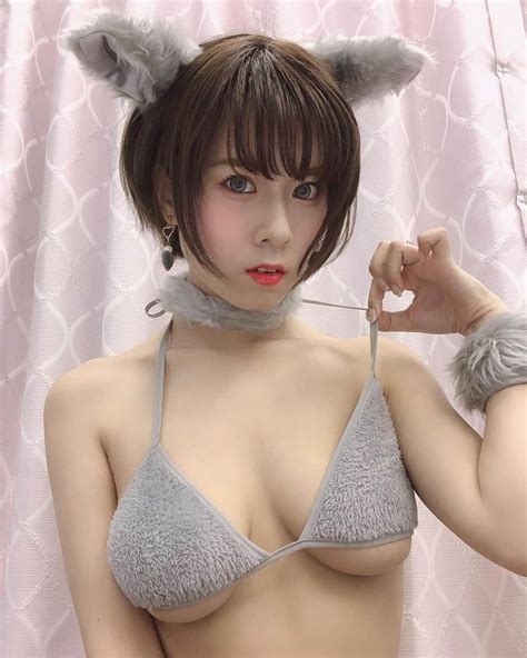 七瀬さくらさんのインスタグラム写真 七瀬さくらinstagram 「 コスプレイヤー自画撮り部 Selfie Time Lingerie Cosplay