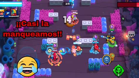 SIENDO MANCO EN ALGUNAS PARTIDAS PERO GANAMOS O NO XD BRAWL STARS