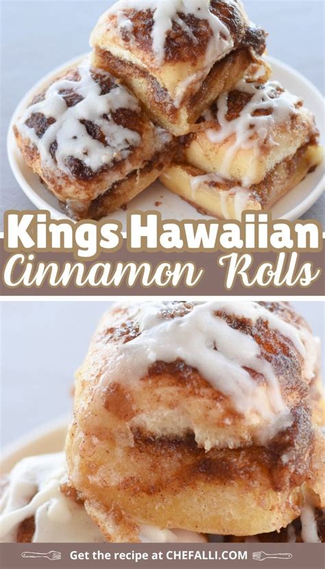 Kings Hawaiian Cinnamon Rolls Breakfast Dessert