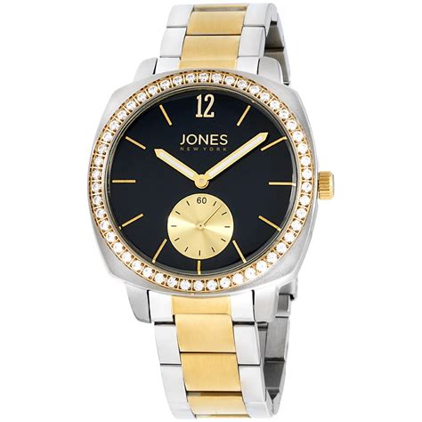 Jones New York Collection Ladies Watch Two Tonenavy